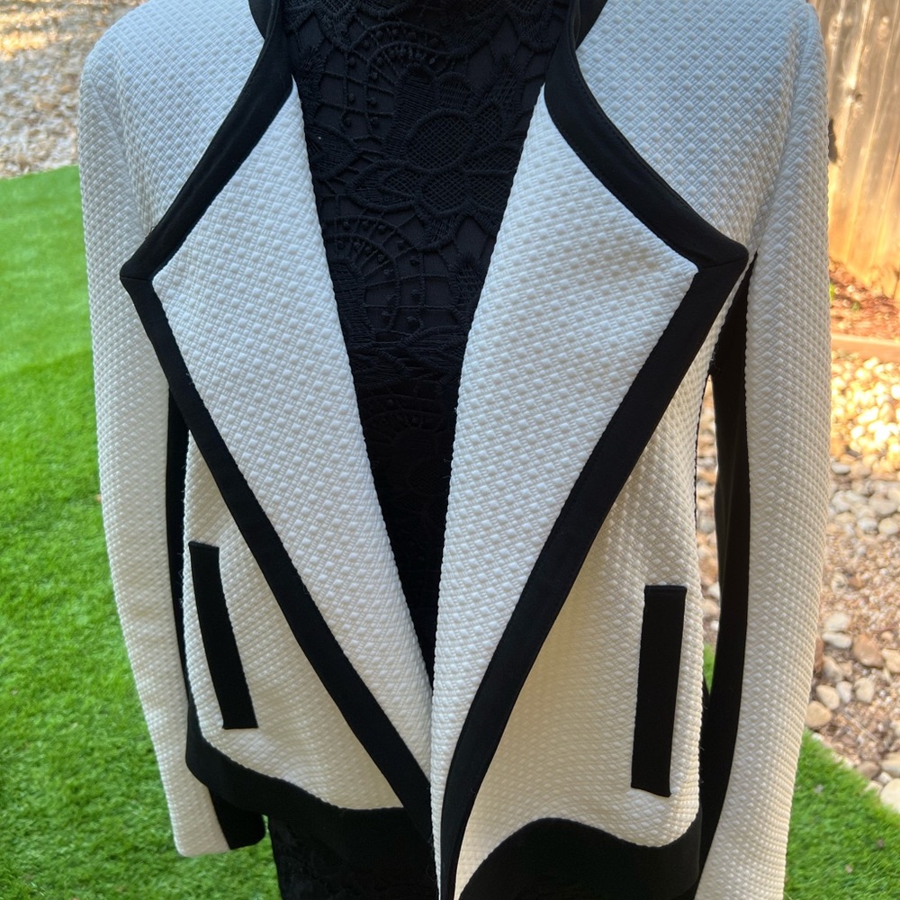 Black & white jacket